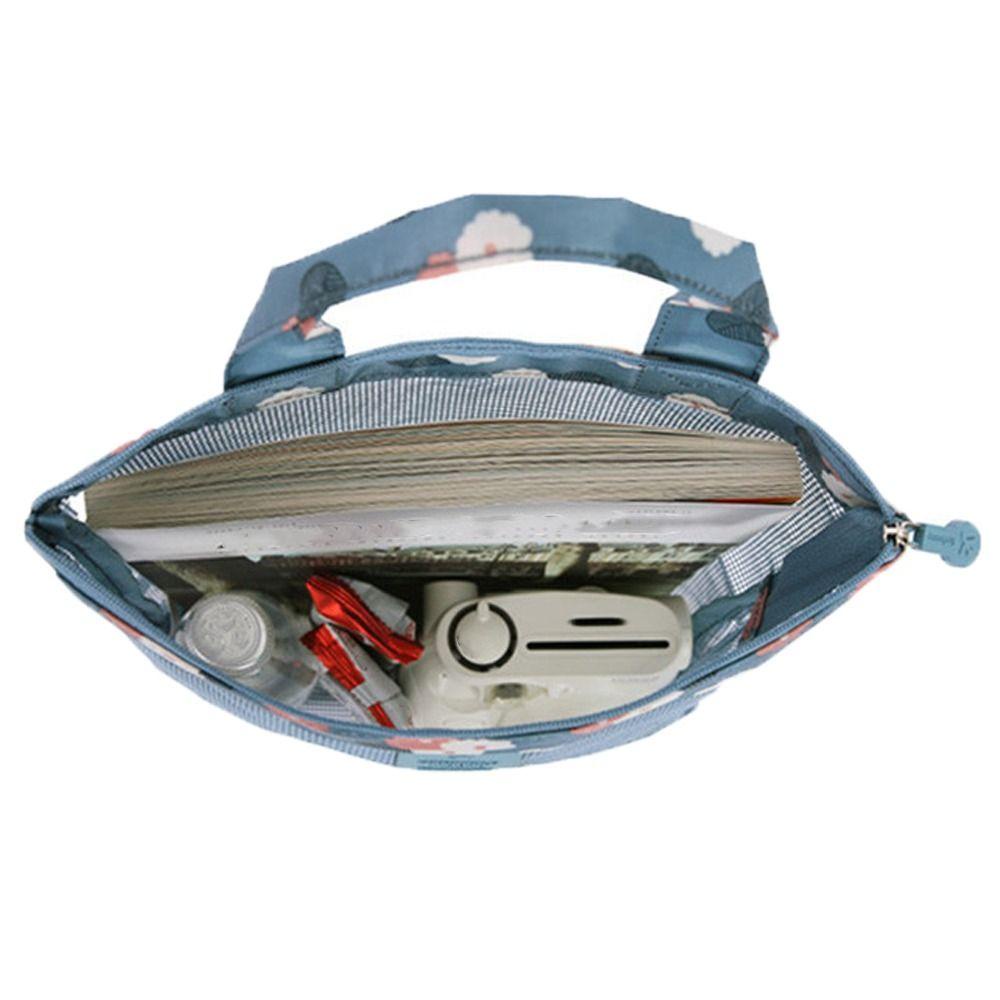 DANES Túi Đựng Đồ Trang Điểm Khóa Kéo Họa Tiết Hoa Thời Trang Đi Biển Cho Nam