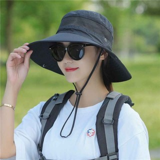 Mũ rộng vành che nắng thoáng khí chống thấm nước thời trang dành cho cả nam và nữ