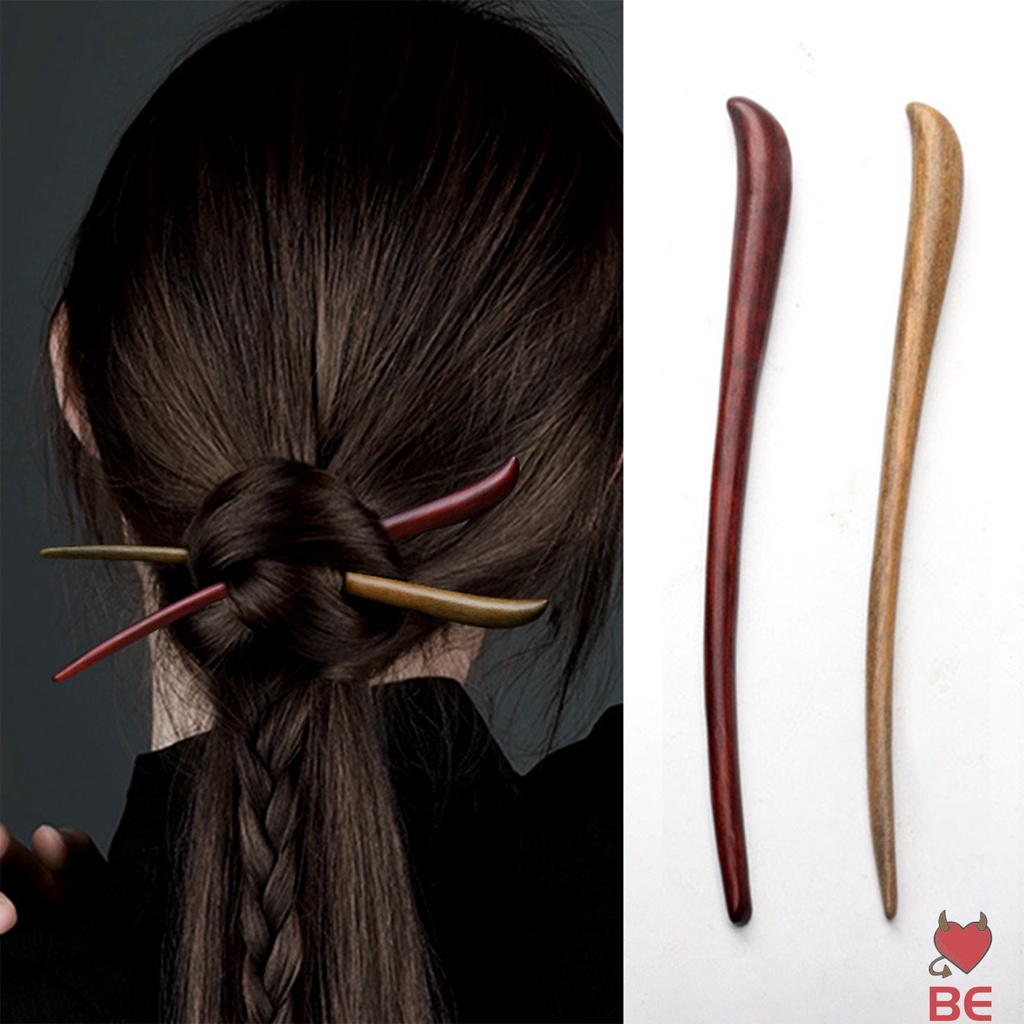 Trâm Cài Tóc Bằng Gỗ Đàn Hương Phong Cách Trung Hoa Đơn Giản