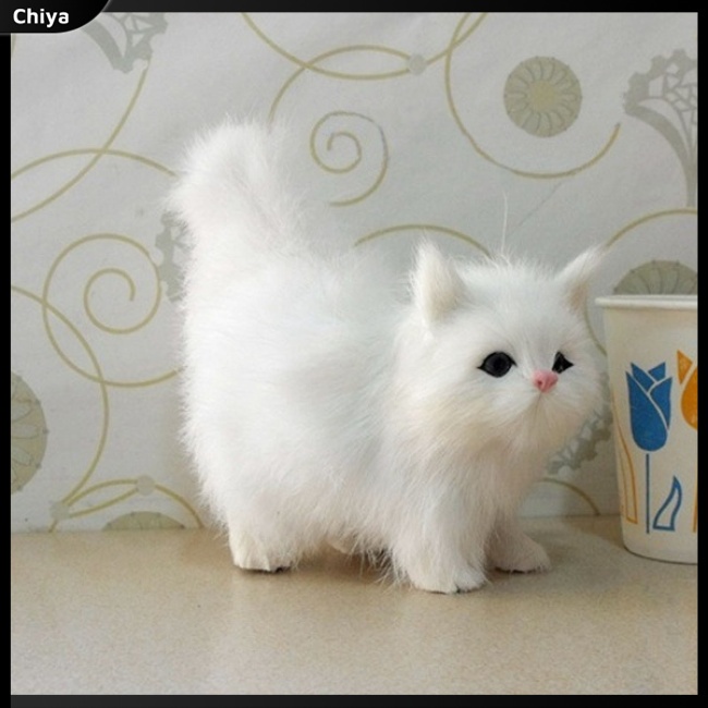 Mèo Mô Phỏng Dễ Thương Dùng Trang Trí Nhà Cửa / Xe Hơi