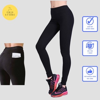 [Ảnh thật] Quần legging nữ Eris nâng mông legging thun ôm sát co dãn 4 chiều thoải mái