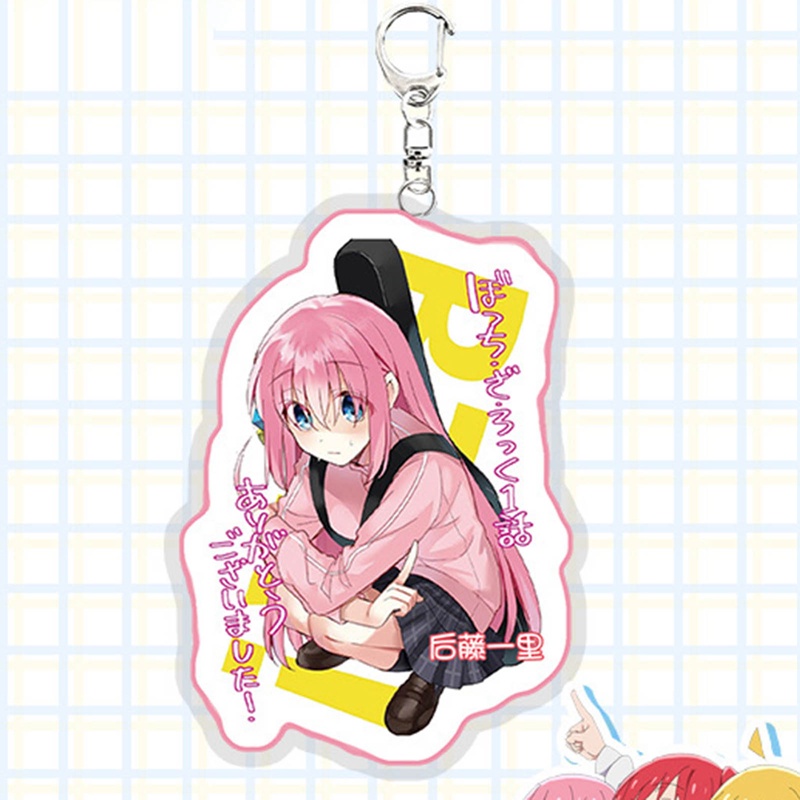 Wy BOCCHI THE ROCK! Móc Khóa Hình Nhân Vật Hoạt Hình Kawaii