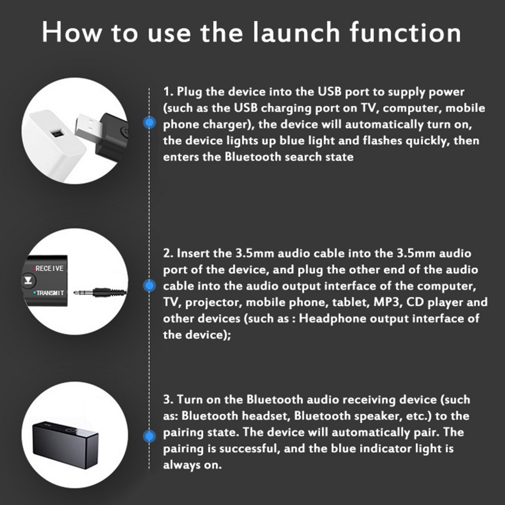 Thiết bị chuyển đổi Bluetooth LENOVO sunflower không dây USB mini thích hợp cho máy tính