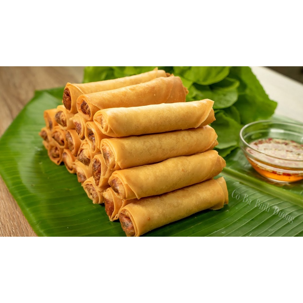 Bánh Tráng Cuốn Chả Giò Loại Ngon Nhất 550gr/ 50 Lá 19.5cm - Bánh Tráng Spring Home Tyj Spring Roll Pastry - Singapore