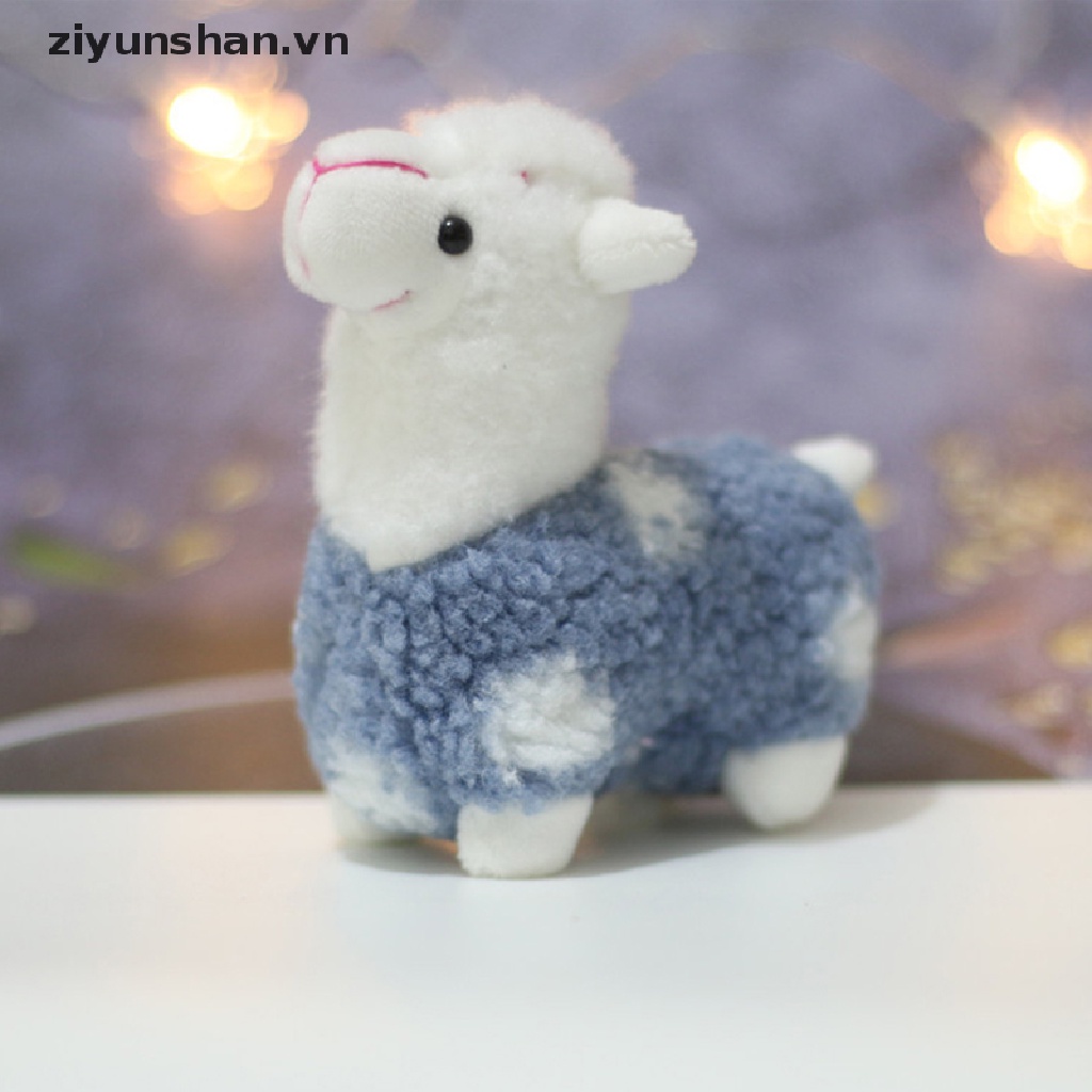 Đồ chơi nhồi bông Hình Lạc Đà Alpaca 4 Màu Bằng Cotton Mềm Mại Trang Trí Nhà Cửa / Văn Phòng / Làm Quà Tặng Sinh Nhật / Giáng Sinh