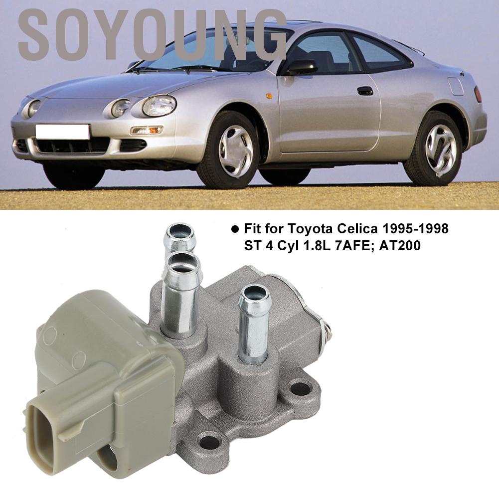 Soyoung Idle Air Control Valve 22270-15010 with Gasket Fit for Toyota Celica 1995 1996 1997 1998