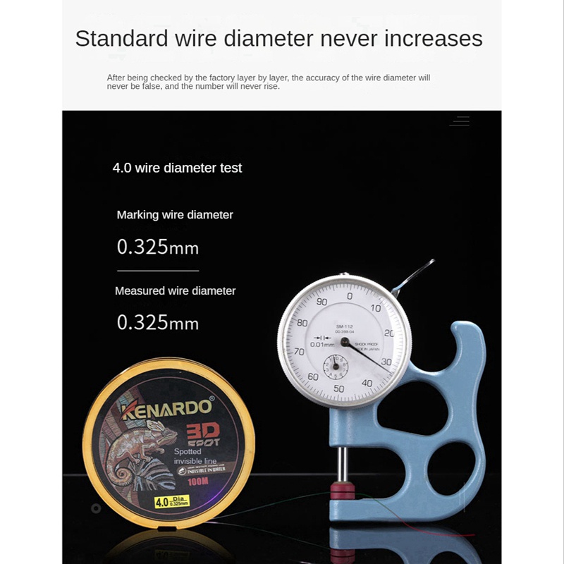 Cuộn Dây Câu Cá KENARDO 100M Chất Lượng Cao