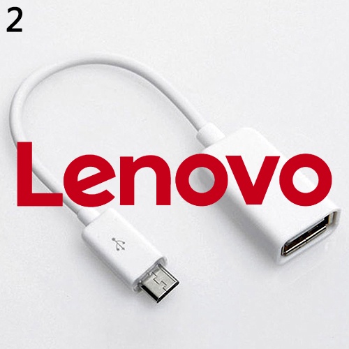 Cáp chuyển đổi OTG LENOVO lỗ cắm USB 2.0 A và đầu cắm Micro USB cho Samsung HTC
