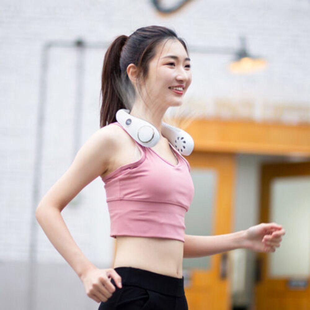 ESPO Quạt Đeo Cổ Mini Sạc Cổng USB Tiện Dụng Và Bền