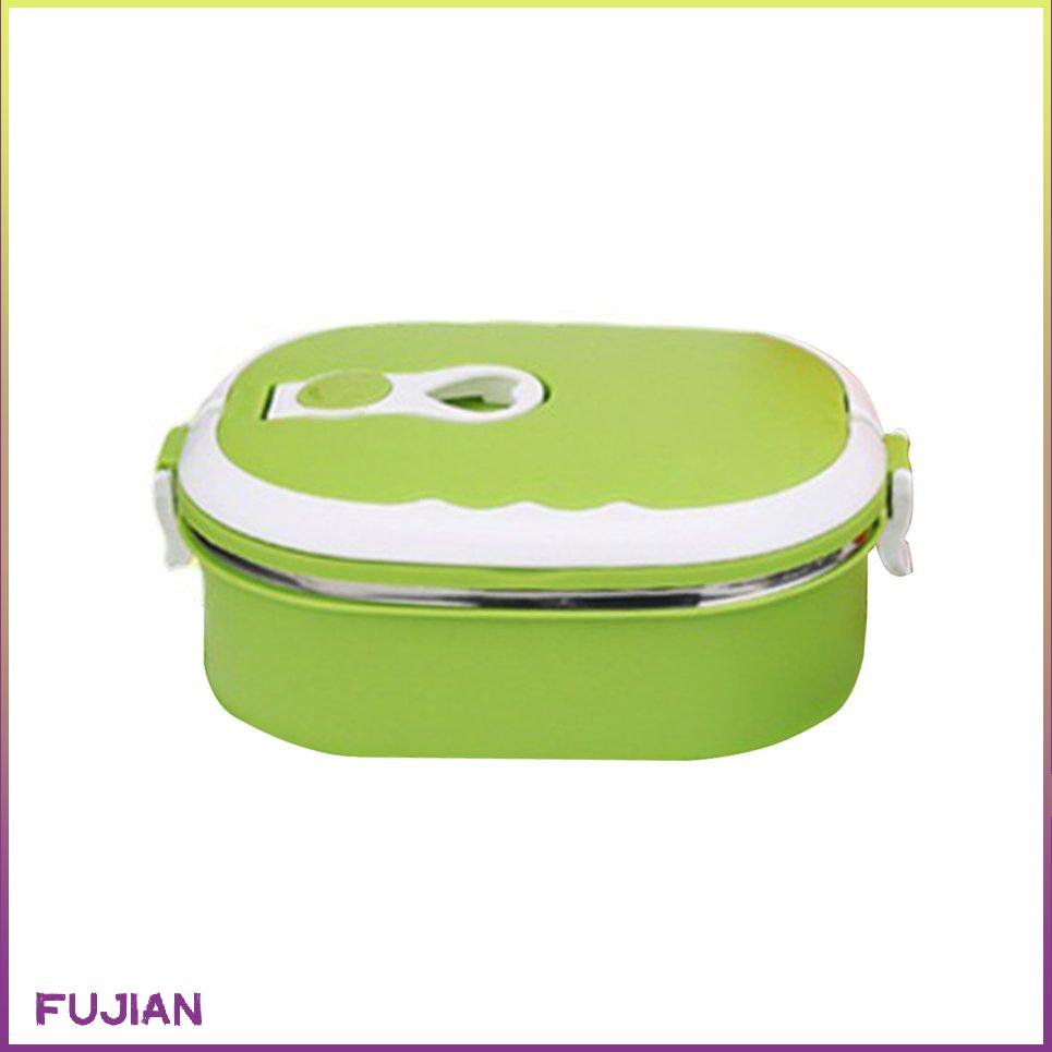 Hộp cơm giữ nhiệt hình chữ nhật bằng thép không gỉ nhẹ [D/22]