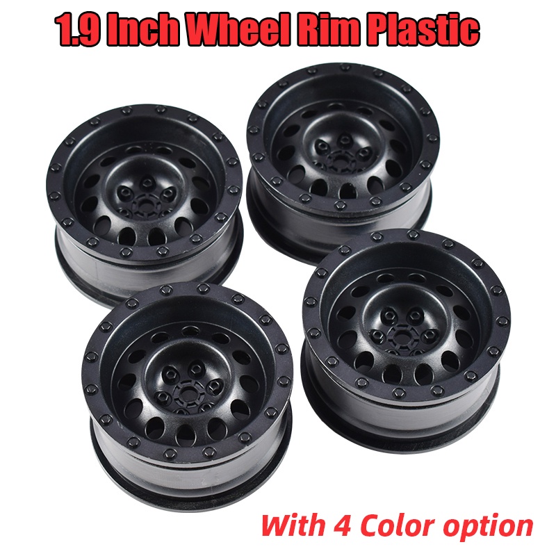 Set 4 Bánh Xe 1.9 Inch Chuyên Dụng Cho Xe Điều Khiển HSP Axial SCX10 90046 D90 Traxxas TRX-4 AXI03007 Tamiya RC 1 / 10