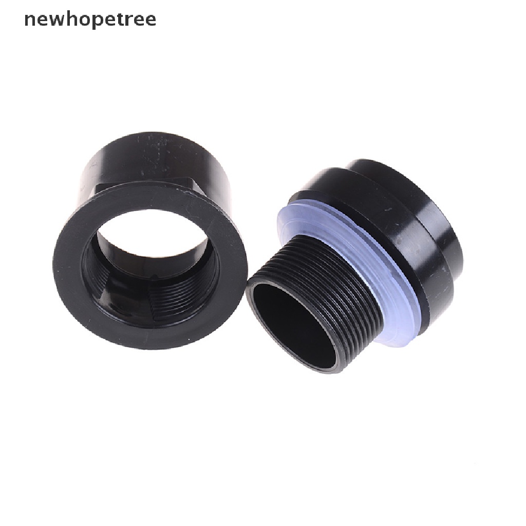 Ống Nối Thẳng Bằng Nhựa PVC Màu Đen Dành Cho Bể Cá