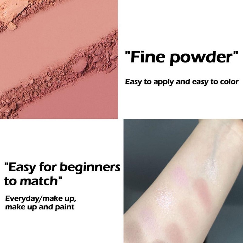 Bảng Phấn Mắt 10 Màu Lì / Nhũ Ngọc Trai Kháng Nước Chống Mồ Hôi Cho Người Mới Bắt Đầu