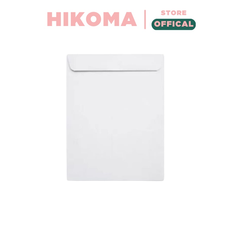 Phong bì trắng a4 tập 100 cái giá rẻ - phong bì thư trắng văn phòng - HIKOMA STORE