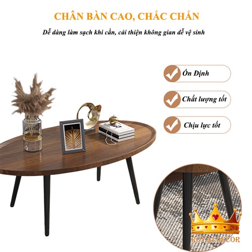 Bàn Trà Sofa Đôi, Bàn Sofa Kiểu Nhật, gồm 2 bàn lớn nhỏ, cực đẹp, chắc chắn- Nội thất phòng khách