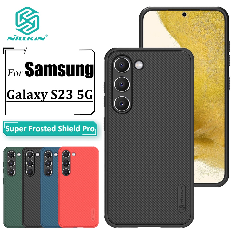 Ốp Điện Thoại Nillkin Bằng TPU + PC Siêu Mỏng Mặt Nhám Chống Sốc / Dấu Vân Tay Cho Samsung Galaxy S23