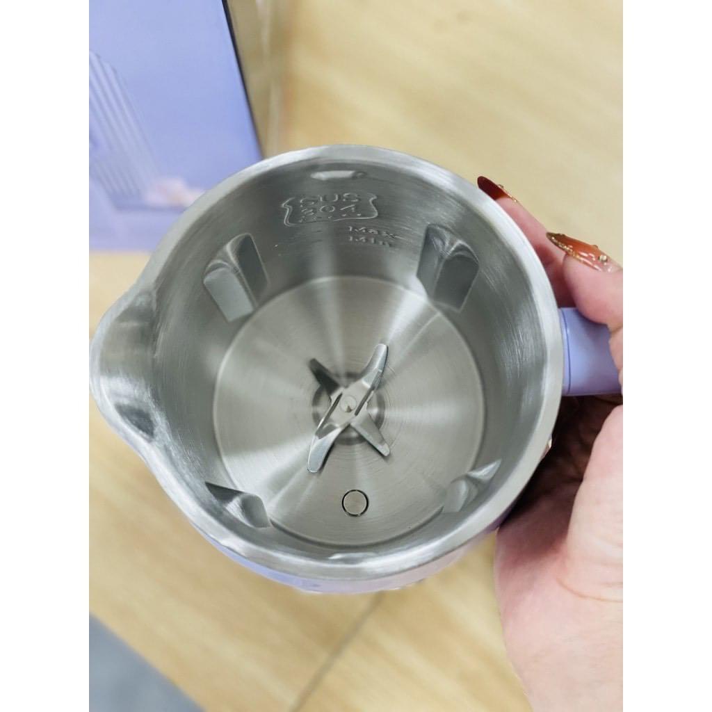 Máy làm sữa hạt đa năng UNIE UMB06 Máy nấu sữa hạt 6 tính năng xay nấu công suất 600W chất liệu inox 304 cao cấp