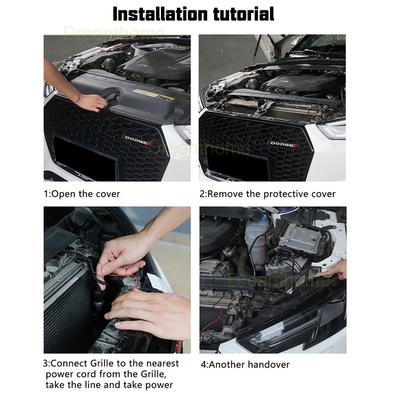 Logo Trang Trí Xe Hơi honda Có Đèn led Chất Lượng Cao