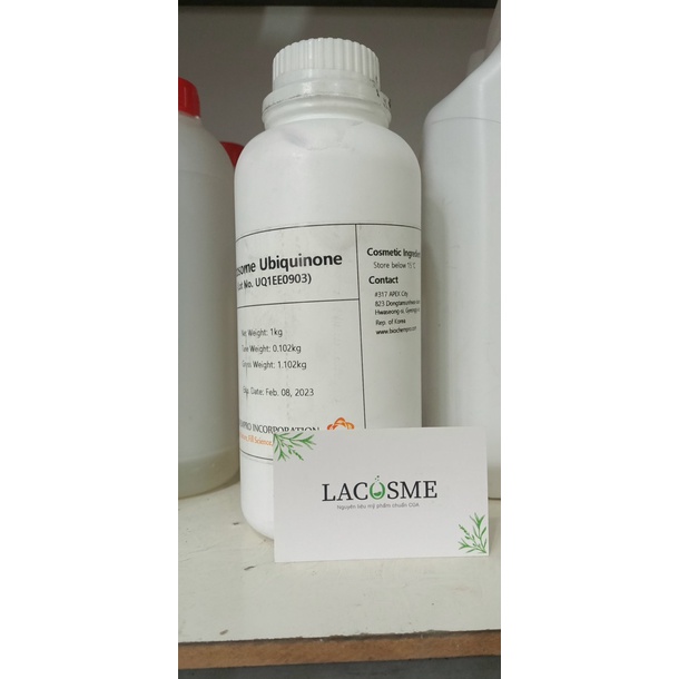 50g - 100g Nguyên liệu mỹ phẫm - Actosome Ubiquinone (Coenzyme Q10)