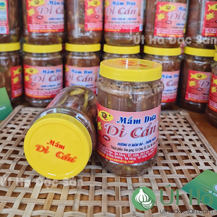 Mắm Dưa Dì Cẩn Hủ 500gr Nổi Tiếng Đà Nẵng Dưa Giòn Ngon Vị Đậm Đà - Út Hà Đặc Sản | BigBuy360 - bigbuy360.vn