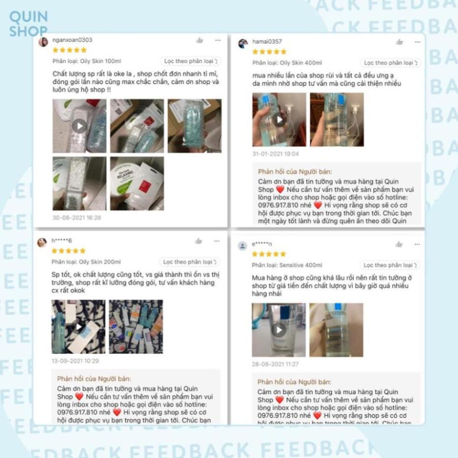 Nước Tẩy Trang Cho Da Dầu, Mụn, Nhạy Cảm La Roche Posay Effaclar Eau Micellaire Ultra