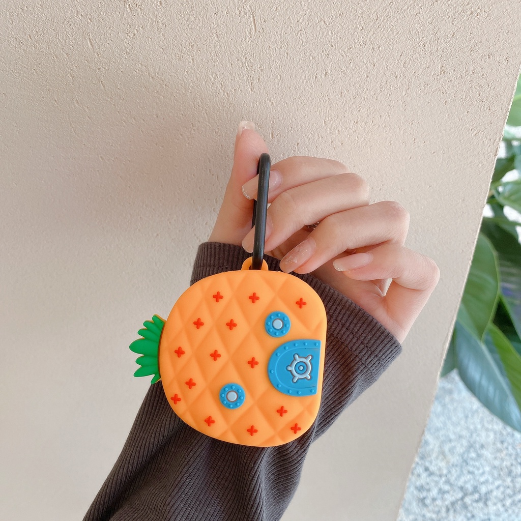 Vỏ Bảo Vệ Hộp Sạc Tai Nghe Samsung Galaxy Buds2 / Buds Pro / Live Họa Tiết Hoạt Hình Dễ Thương