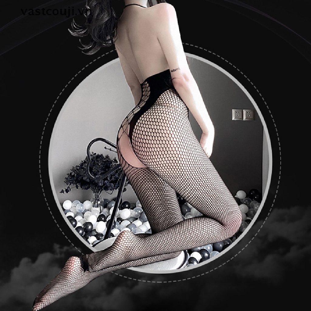 Quần Tất Lưới Hở Đáy Thiết Kế Quyến Rũ Cho Nữ