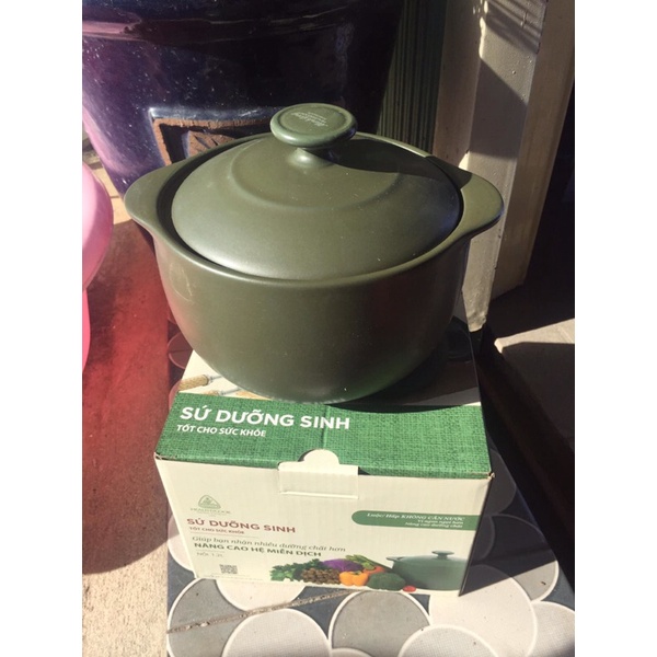 NỒI SỨ DƯỠNG SINH 1,2L MINH LONG