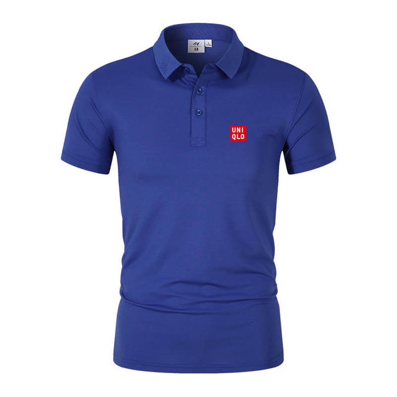 Áo Thun polo uniqlo Tay Ngắn Phong Cách Doanh Nhân Thời Trang Mùa Hè Mới 2023 Kích Thước m-4xl 0535