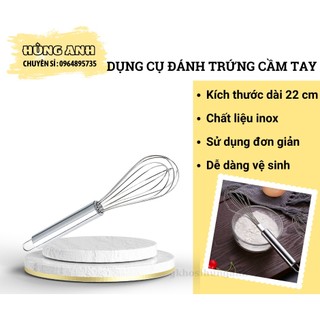Cây đánh trứng cầm tay, đánh trứng cầm tay thép không gỉ