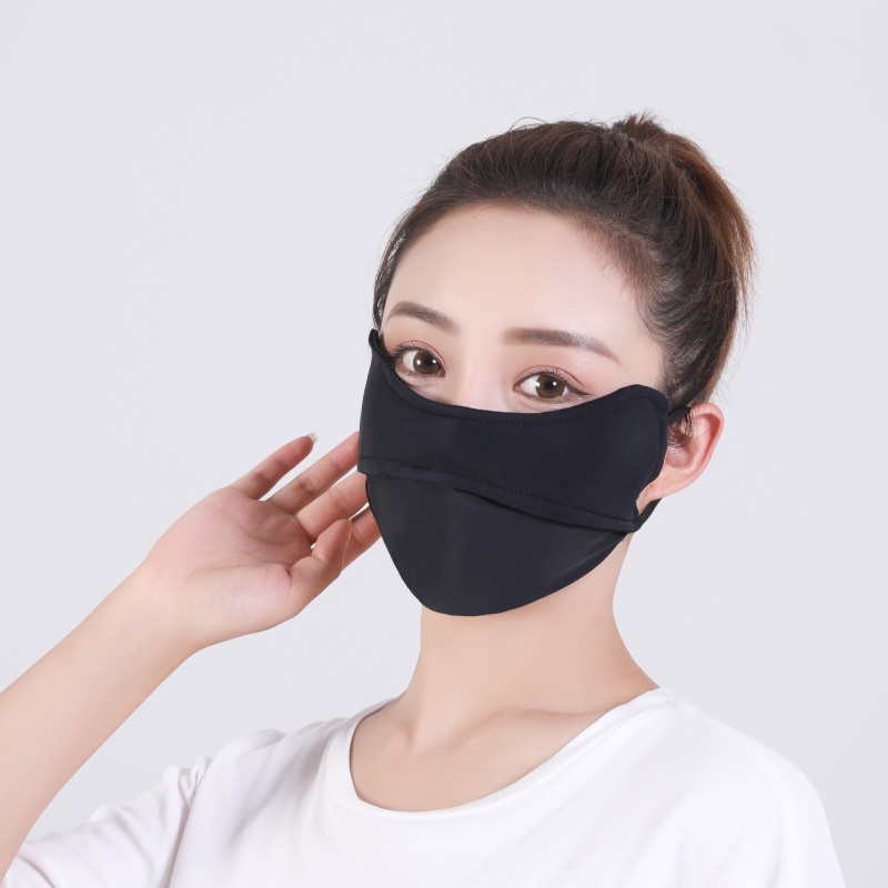 Khẩu Trang Chống Tia UV Chống Nắng Kháng khuẩn Thoáng Khí Phù Hợp cả Nam Nữ