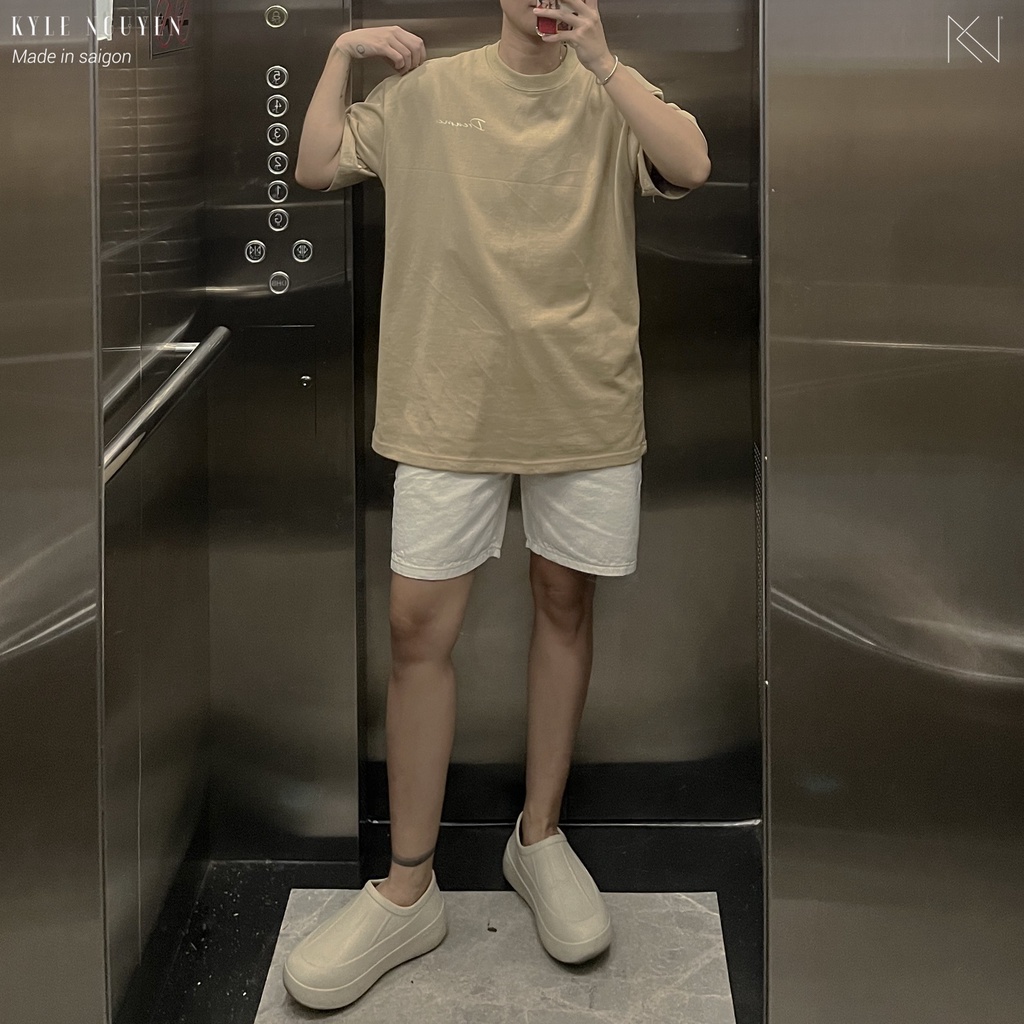 Quần shorts kaki_Trắng & Đen_Kaki Shorts’s KN