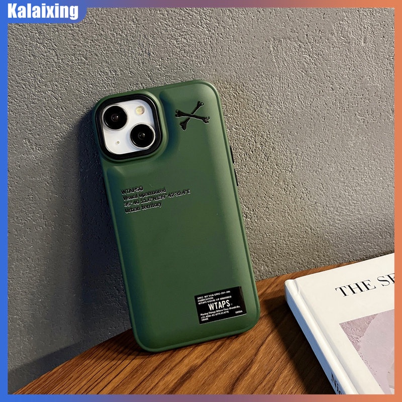 Ốp Điện Thoại Mềm Họa Tiết Puff WTAPS Cho iPhone 14 Pro Max 13 12 11 Pro Max