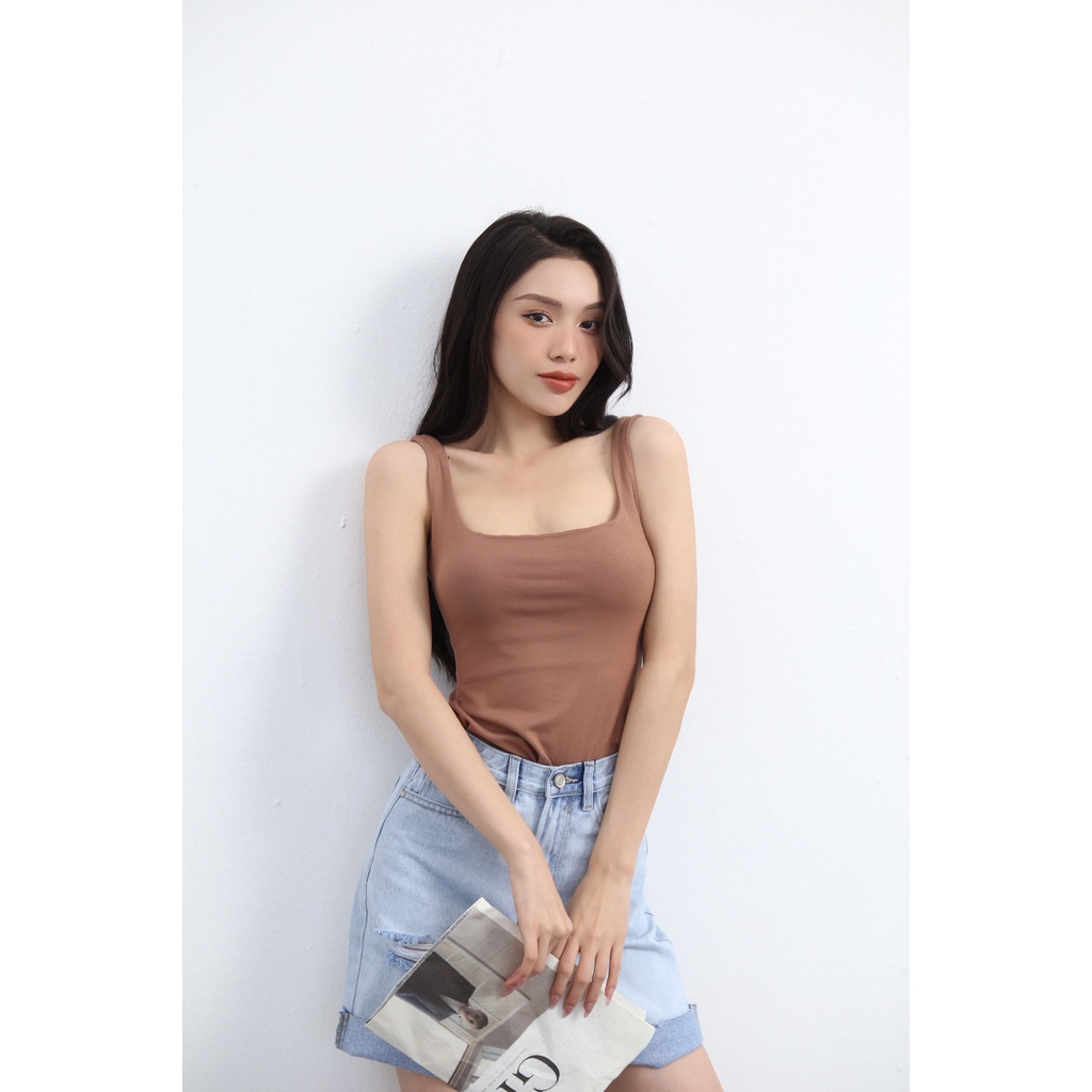 Áo Croptop Ba Lỗ Nữ Sát Nách Ôm Body Sexy, CTWOMEN