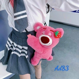 Túi Đeo Chéo Gấu Dâu Cute
