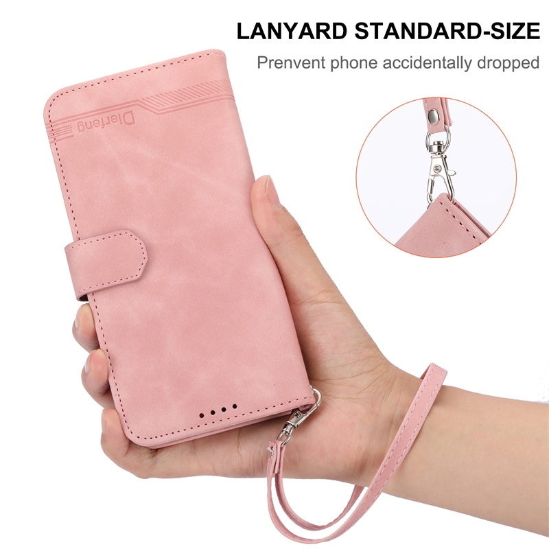 Ốp Điện Thoại Da PU Nắp Gập Từ Tính Cho Xiaomi POCO C40 M40 M45 X4 GT Pro M5S