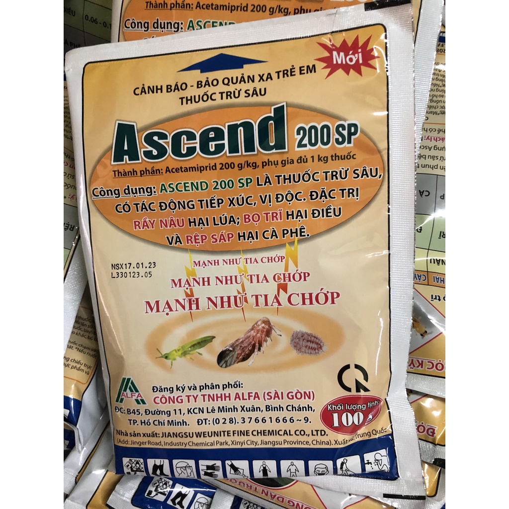 RẦY ASCEND 200SP (GÓI 100GR)
