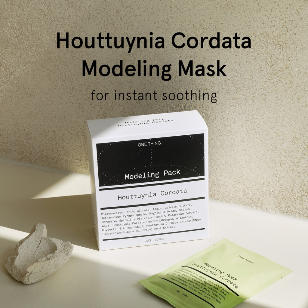 Mặt Nạ Làm Người Mẫu One Thing Modeling Pack Houttuynia Cordata (20g * 7ea)