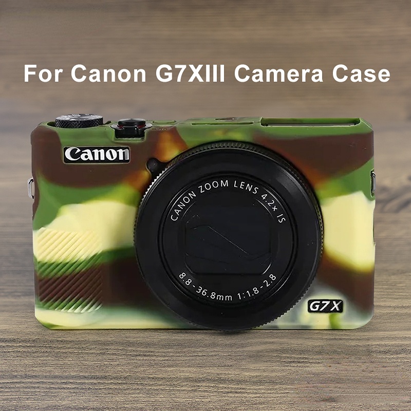 Vỏ Silicon Mềm Bảo Vệ Thân Máy Ảnh Canon G7XIII G7X mark III G7X3