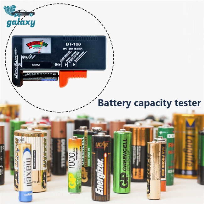 Dụng Cụ Kiểm Tra Dung Lượng Pin galaxy Bt168 Loại Aaa 9v 1.5v
