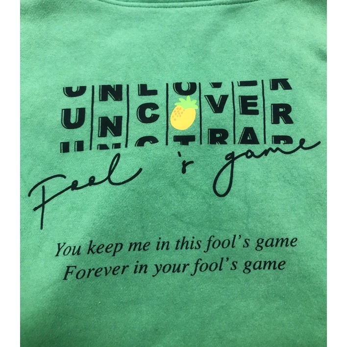 Áo khoác cardigan Fool’s game sữa dứa Uncover
