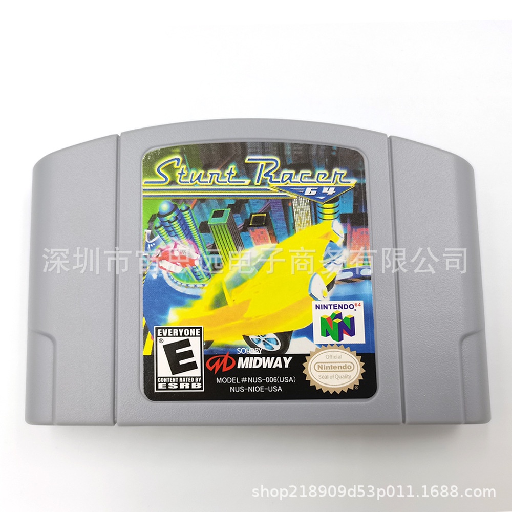 Bộ Thẻ Game Super Mario Phiên Bản Mỹ N64 2022