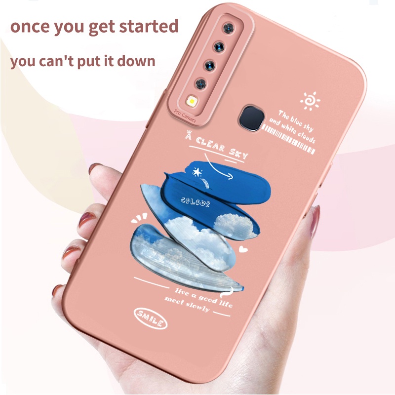 Ốp Điện Thoại Silicone Mềm Chống Sốc Hình Mắt Thiên Thần Cho Samsung Galaxy A9 2018
