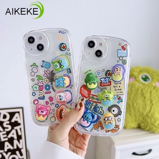 Ốp Điện Thoại TPU Dẻo Họa Tiết Gấu / Stitch 3D Cho iPhone 14 13 12 11 Pro Xs Max XR X 8 7 14 Plus SE 2020 2022