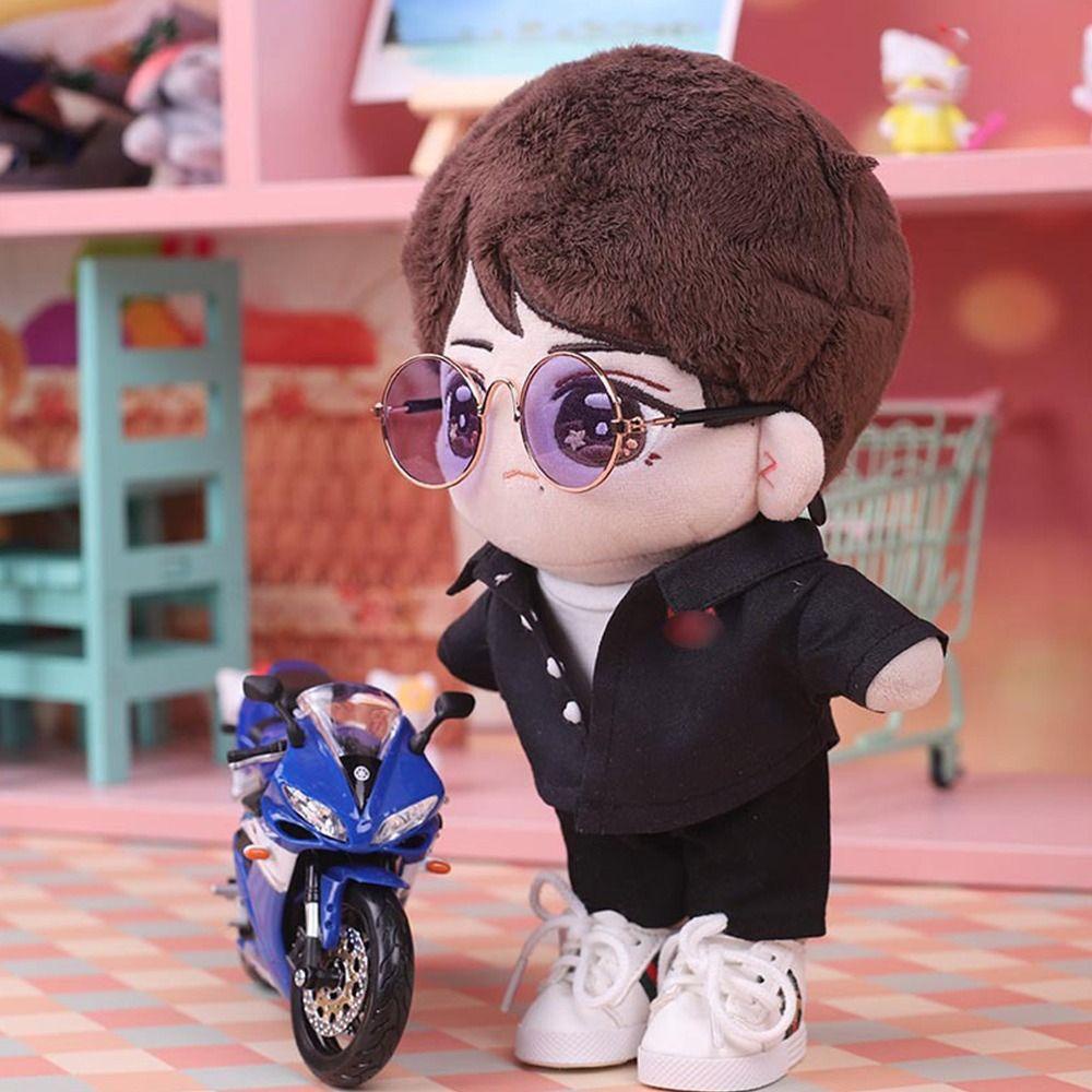 Áo Thun Và Quần Dài Màu Sắc Cầu Vồng Thời Trang Cho Búp Bê 20cm