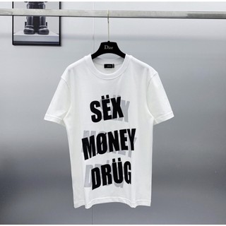 Áo Phông Unisex , Áo Thun In Nổi Chữ Sexy Chất Liệu Cotton Cực Chất Phong Cách Trẻ Trung