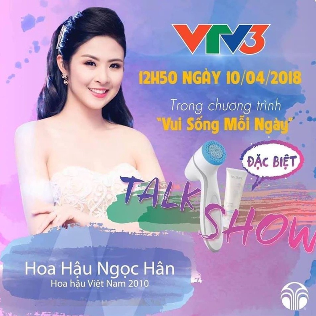 Máy rửa mặt IO ageLoc Lumispa Nuskin tăng sinh collagen, xóa nhăn, nâng cơ sạch sâu bảo hành 2 năm