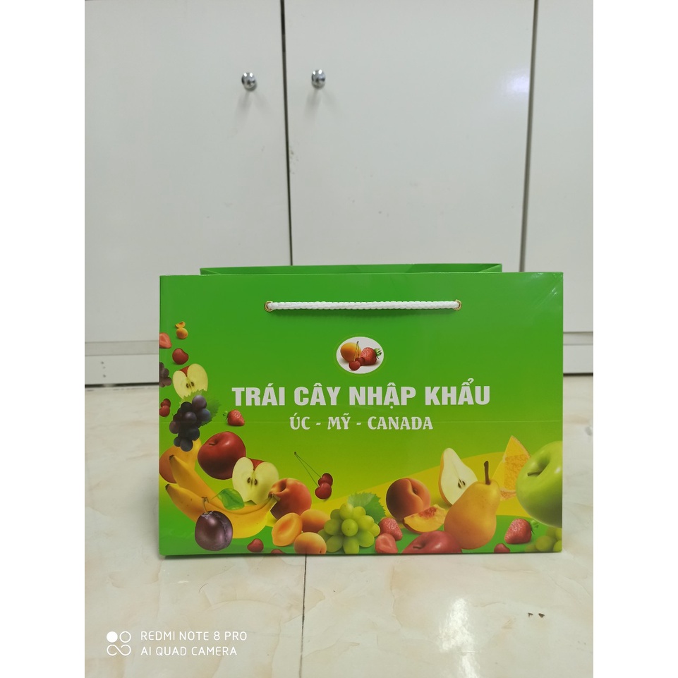 Set 10 túi giấy đựng hoa quả 1kg, 3kg 5kg