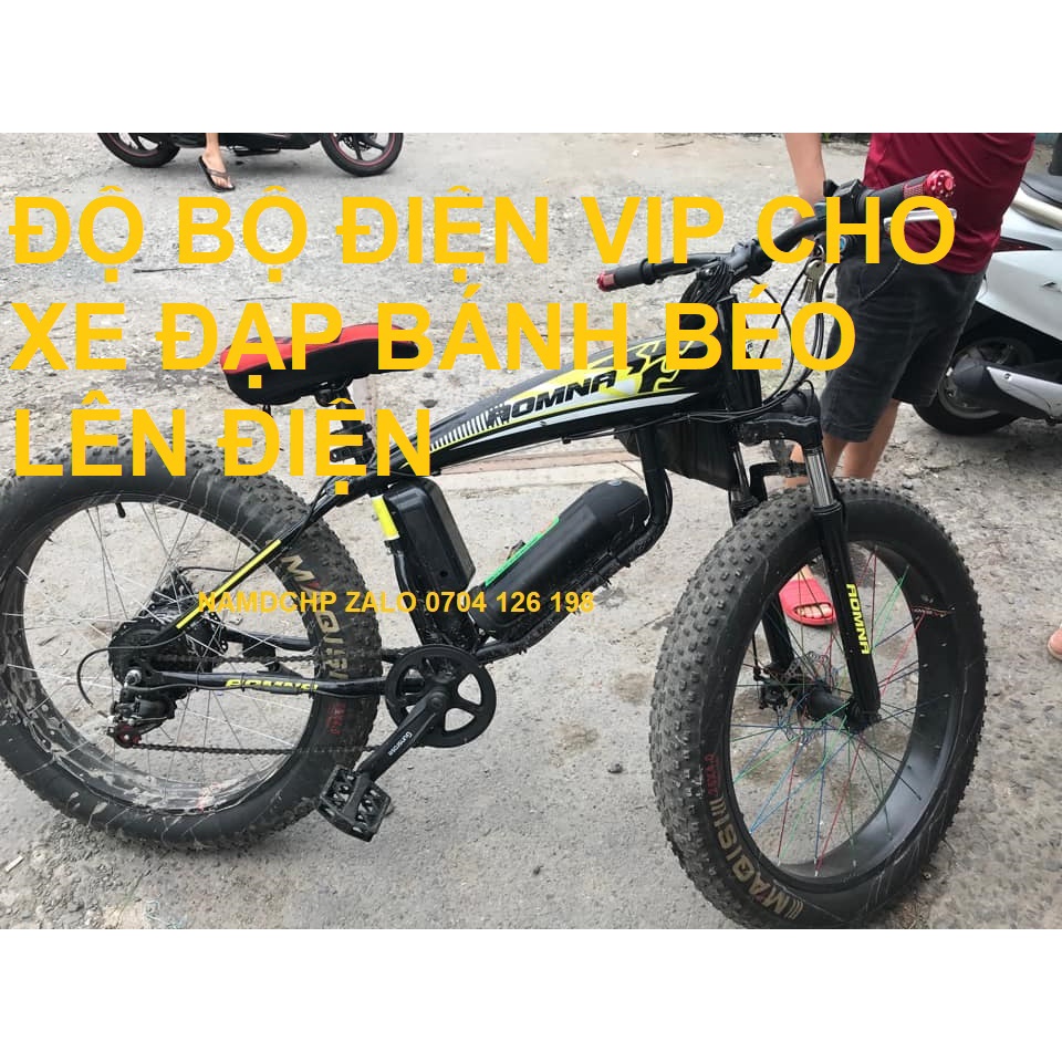 Động Cơ DAPU Nhật mới- Chế xe đạp Bánh Béo thành xe Điện - 36v250w tốc độ 40 km.h