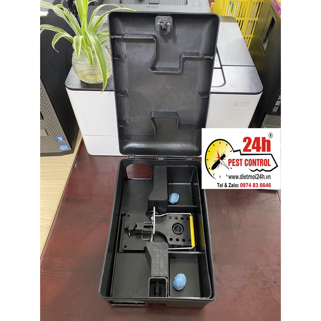 Hộp bẫy chuột chữ nhật 1 khóa - An toàn và dễ sử dụng